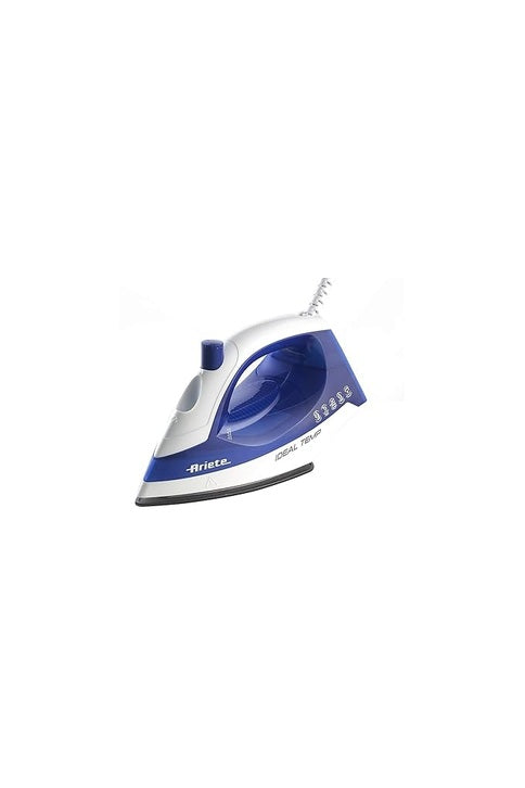 Ariete ferro da stiro 6244 Piastra Compatta, 1.000 W, Bianco/Blu