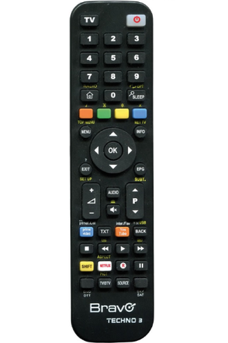 Telecomando bravo per SAT TV universale decoder sky Samsung LG Philips Panasonic Bolva ecc.