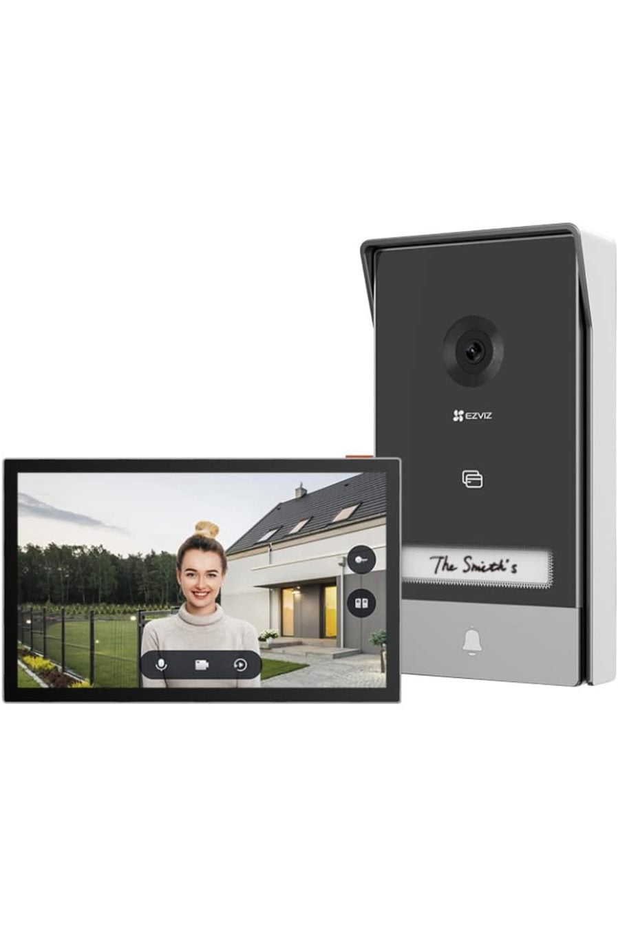 EZVIZ HP7 Videocitofono 2 Fili connesso, 2K, Schermo da 7"