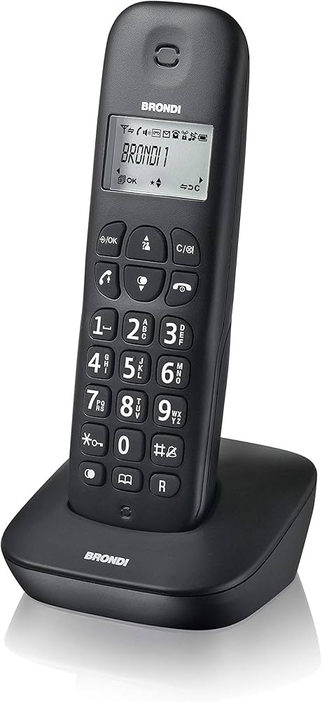 CORDLESS TELEFONO BRONDI GALA ECO DECT