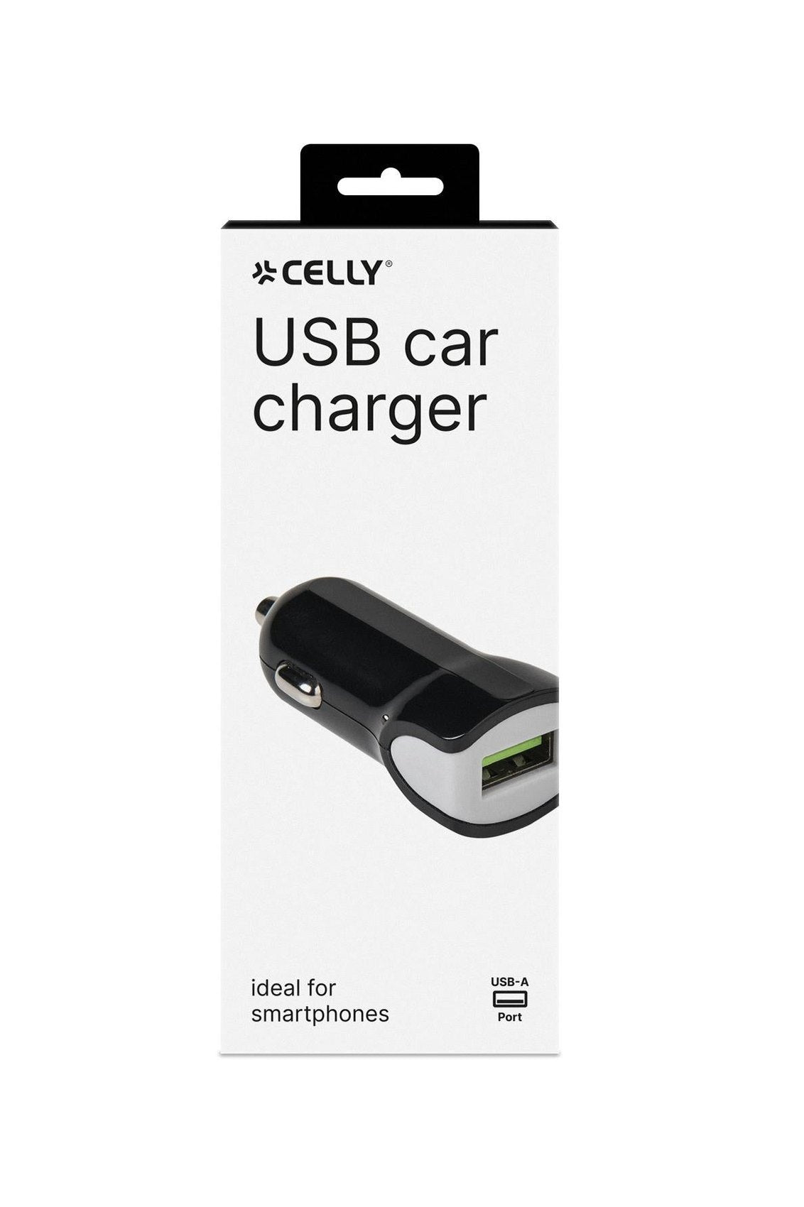 CELLY CCUSBTURBO - 12W USB-A Car Charger (AUTO)