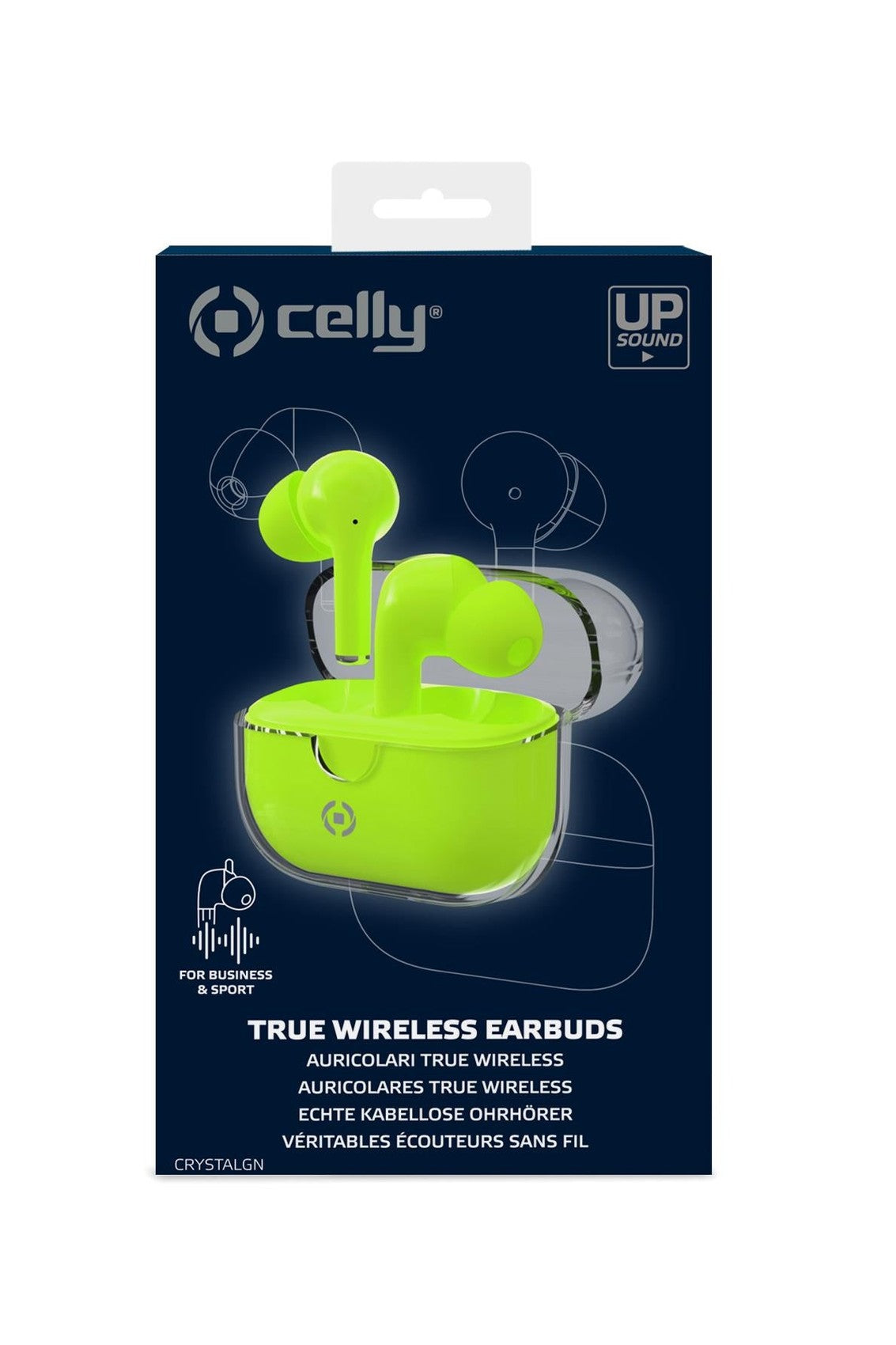 CELLY AURICOLARI CLEAR - True Wireless Earphones