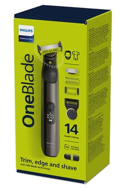 Rasoio Ricaricabile Barba Corpo Rifinitura Philips OneBlade Pro 360 QP6542/15