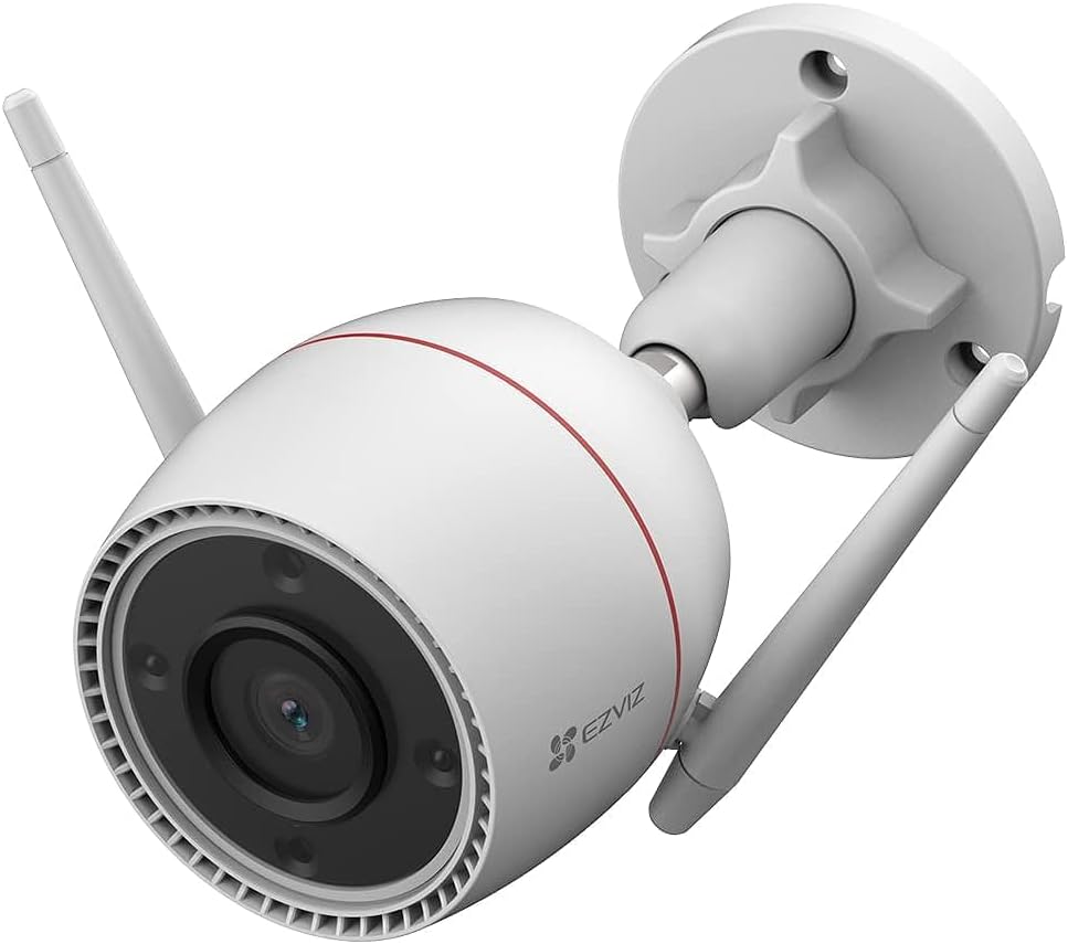 Ezviz H3C 2K, Telecamera Smart Wi-fi, Visione notturna a colori, Comunicazione bidirezionale, IP67