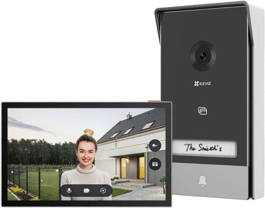 EZVIZ HP7 Videocitofono 2 Fili connesso, 2K, Schermo da 7"