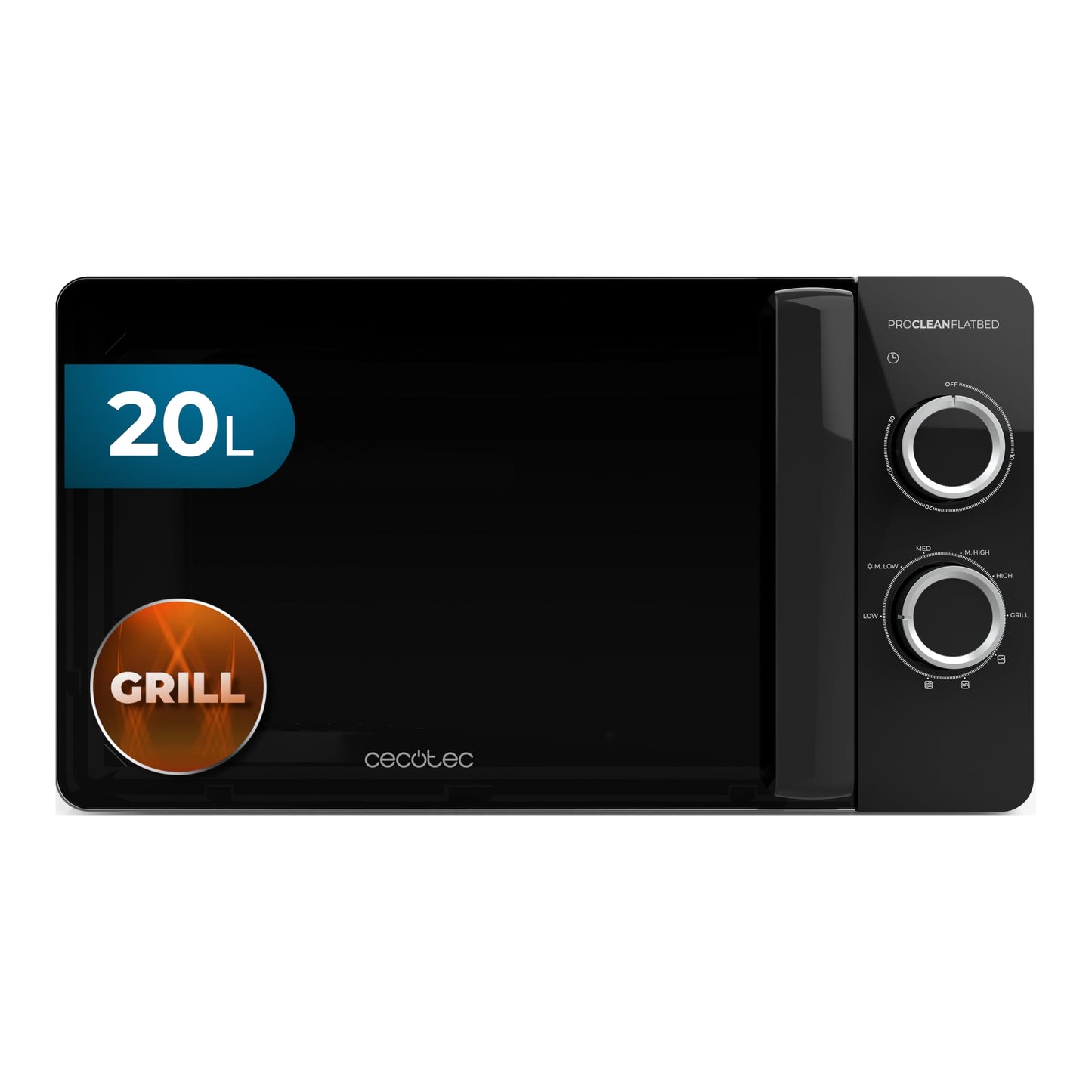 Cecotec Forno a Microonde Con Grill Proclean 3130 20l 700w Nero