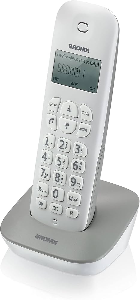 CORDLESS TELEFONO BRONDI GALA ECO DECT