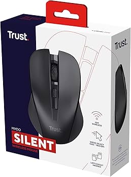 Trust Mydo Mouse Ottico, Nero Wireless