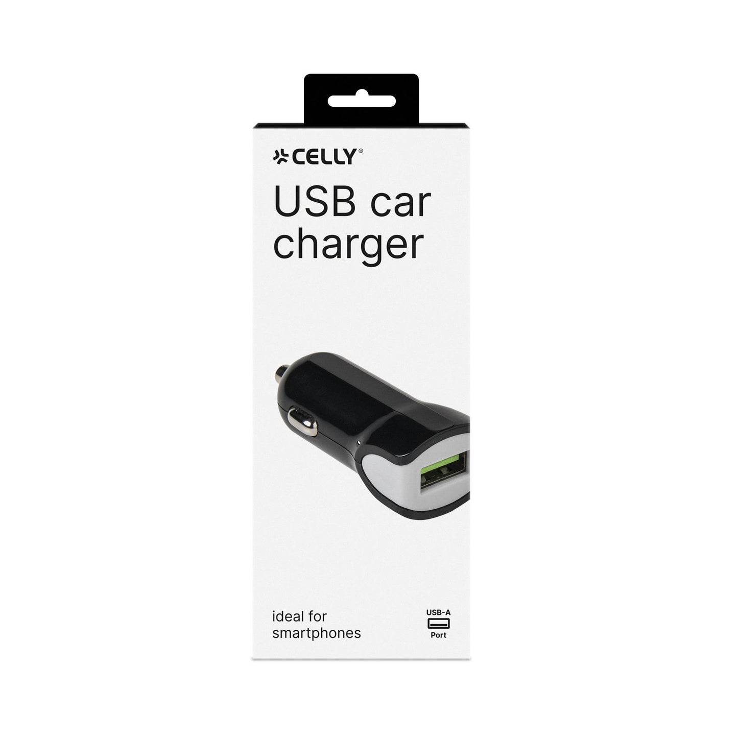 CELLY CCUSBTURBO - 12W USB-A Car Charger (AUTO)