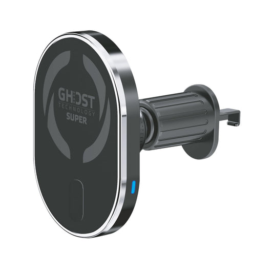 CELLY GHOSTSUPERMAGCH - 15W Wireless Charger Car Holder compatible with Magsafe technology (AUTO)