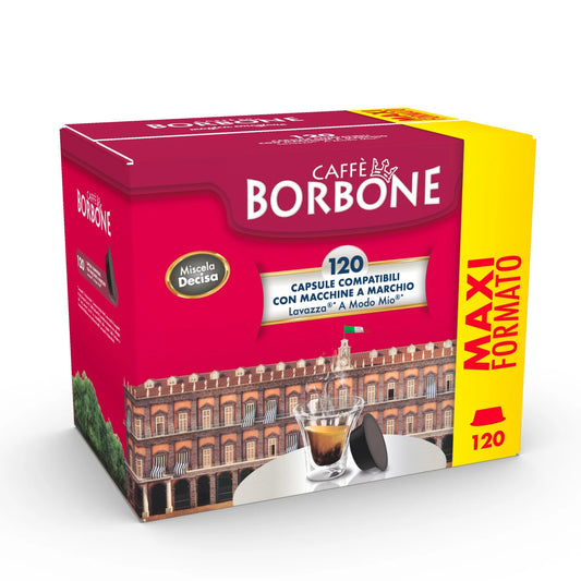 Borbone Caffe' Capsule Comp. A Modo Mio Miscela Decisa (Nera) 120pz