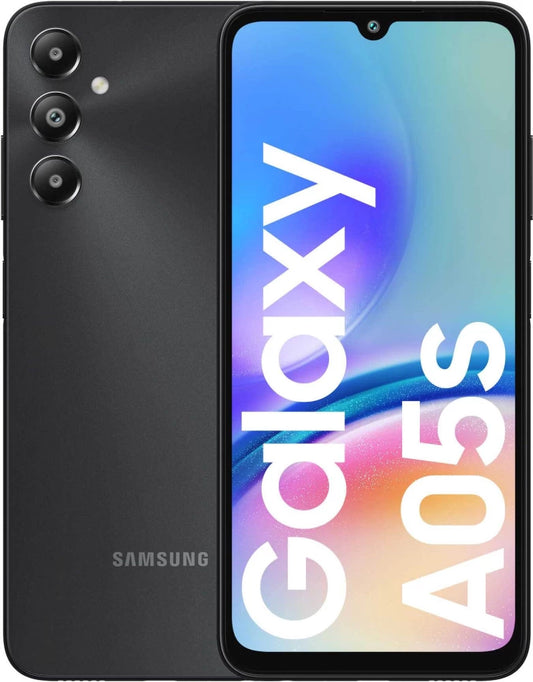 Samsung Galaxy A05S Nero 128GB 4GB Ram Display 6.7" 90Hz 50Mpx 5.000Mah